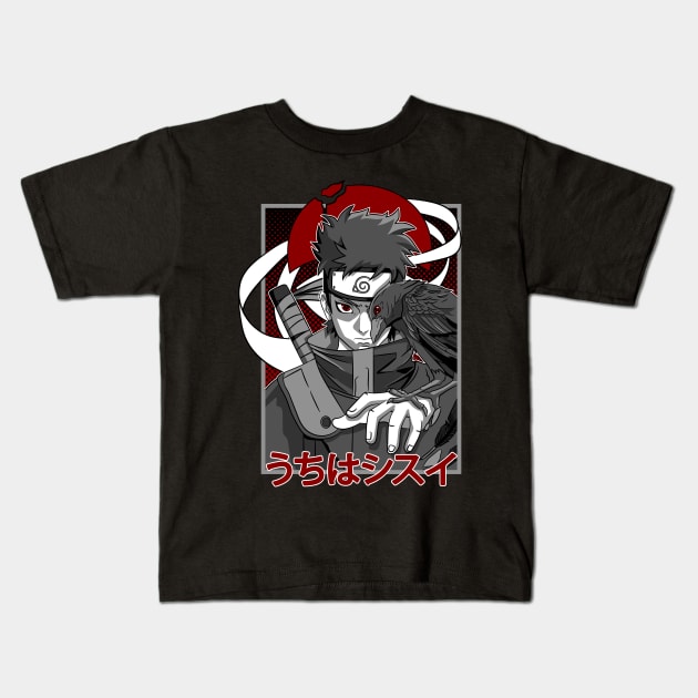 Shisui manga Fanart Kids T-Shirt by Planet of Tees